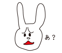 Funny & Cute Rabbit sticker #1543753