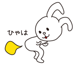 Funny & Cute Rabbit sticker #1543774
