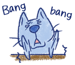 Ill-fated old cat (Vol.1) [English] sticker #1543936