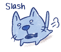 Ill-fated old cat (Vol.1) [English] sticker #1543940