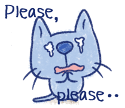 Ill-fated old cat (Vol.1) [English] sticker #1543945