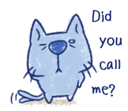 Ill-fated old cat (Vol.1) [English] sticker #1543948