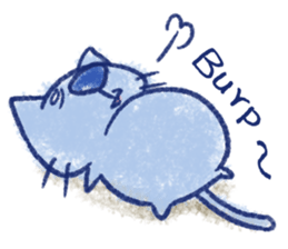 Ill-fated old cat (Vol.1) [English] sticker #1543955