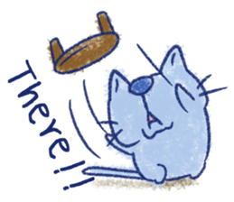 Ill-fated old cat (Vol.1) [English] sticker #1543965