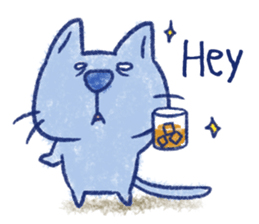 Ill-fated old cat (Vol.1) [English] sticker #1543972