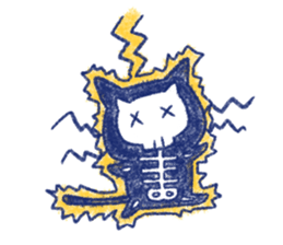 Ill-fated old cat (Vol.1) [English] sticker #1543975