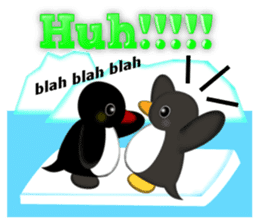 Penguin Land sticker #1544281