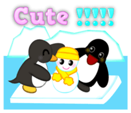 Penguin Land sticker #1544286