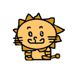 What a Pretty Lion! sticker #1544336