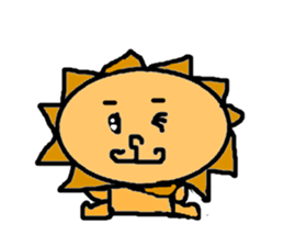 What a Pretty Lion! sticker #1544337