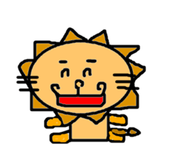 What a Pretty Lion! sticker #1544338