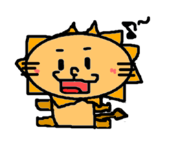 What a Pretty Lion! sticker #1544340