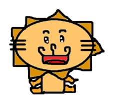 What a Pretty Lion! sticker #1544344