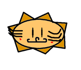 What a Pretty Lion! sticker #1544353