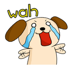 A ugly dog sticker #1544457