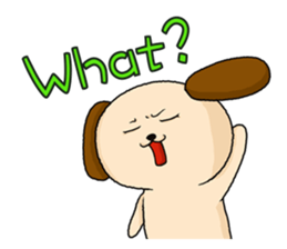 A ugly dog sticker #1544464