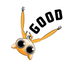 Q tarsier sticker #1545019