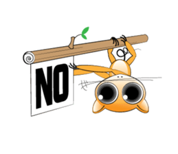 Q tarsier sticker #1545023