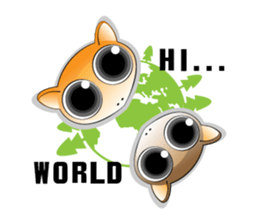 Q tarsier sticker #1545026