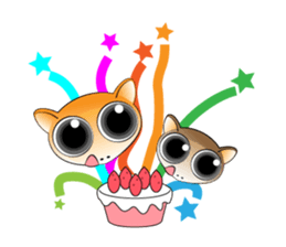 Q tarsier sticker #1545034