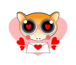 Q tarsier sticker #1545048