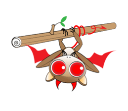 Q tarsier sticker #1545049