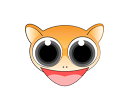 Q tarsier sticker #1545051