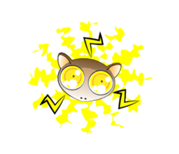 Q tarsier sticker #1545053