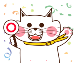 Nyamon of a cat sticker #1545245
