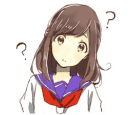 Lover of High school girl sticker #1545257