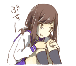 Lover of High school girl sticker #1545262