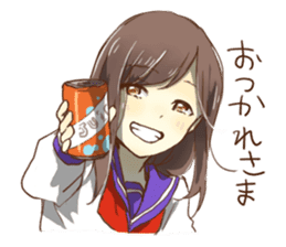 Lover of High school girl sticker #1545268