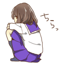 Lover of High school girl sticker #1545280