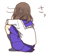 Lover of High school girl sticker #1545281