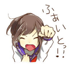 Lover of High school girl sticker #1545289