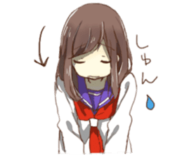 Lover of High school girl sticker #1545290