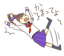 Lover of High school girl sticker #1545291