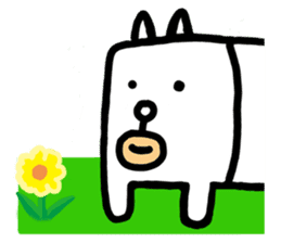 Kawaii Dog by jp actor Seiichi Tanabe sticker #1545509