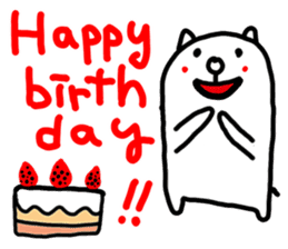 Kawaii Dog by jp actor Seiichi Tanabe sticker #1545534