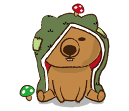 Merry wombats Melissa & Max sticker #1545604