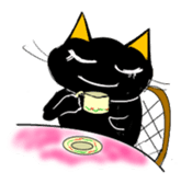 Every day of a black cat sticker #1545690