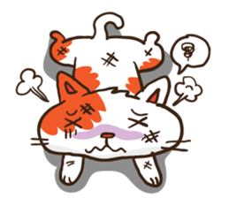 Som the Lonely cat sticker #1545977