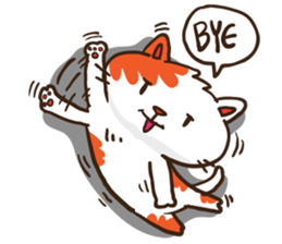 Som the Lonely cat sticker #1545981