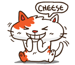 Som the Lonely cat sticker #1545986