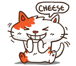 Som the Lonely cat sticker #1545986