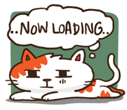 Som the Lonely cat sticker #1545987