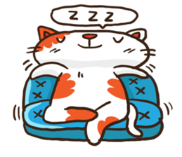 Som the Lonely cat sticker #1545989