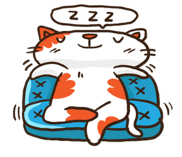 Som the Lonely cat sticker #1545989