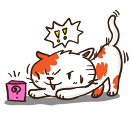 Som the Lonely cat sticker #1545990