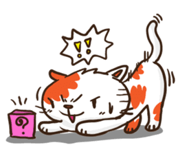 Som the Lonely cat sticker #1545990